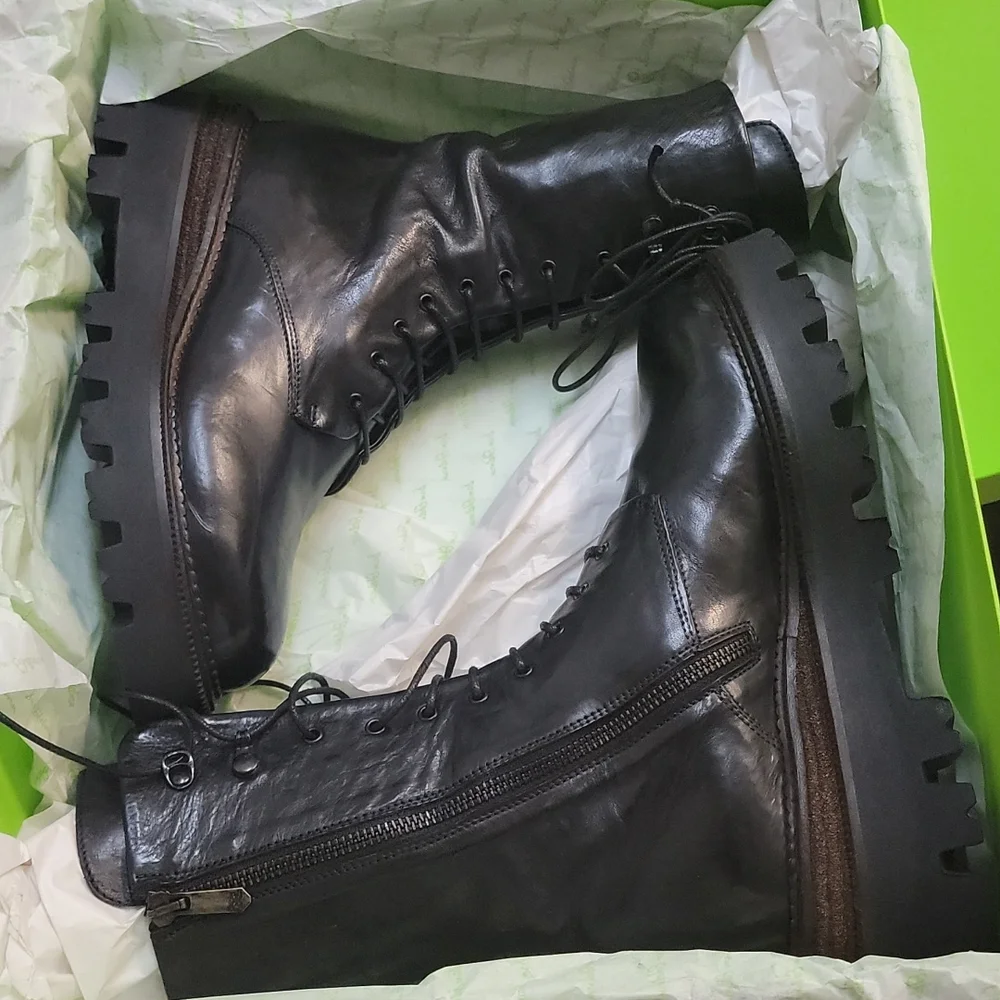 Sam Edelman combat boots - Picture 1 of 8